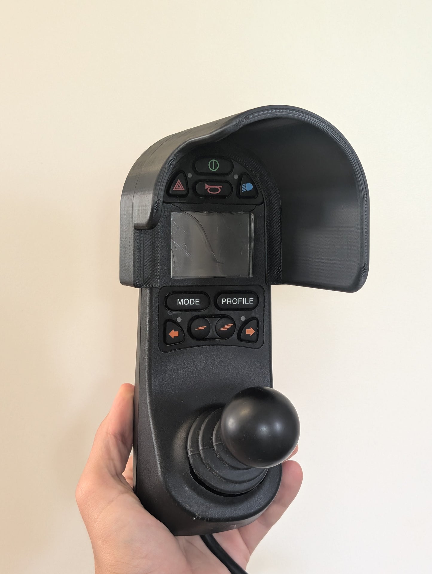 R-Net LCD Sunshade (for Quickie, Permobil and Magic)