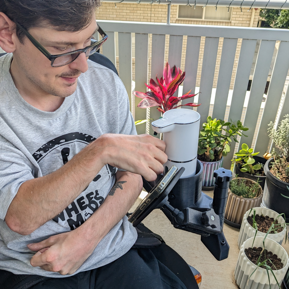 Wheelie Mods Automatic Hand Sanitizer Dispenser