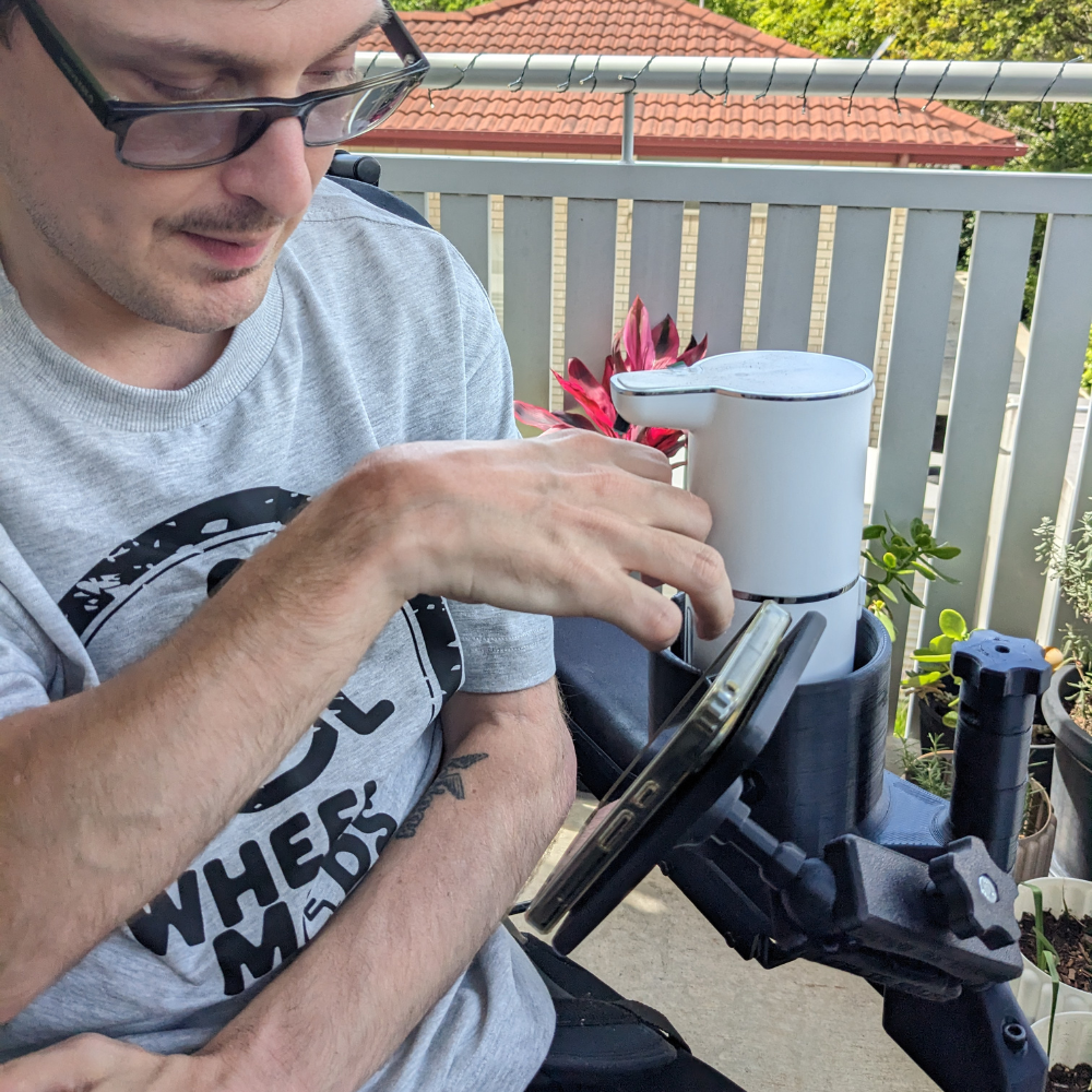 Wheelie Mods Automatic Hand Sanitizer Dispenser