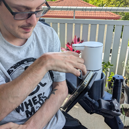 Wheelie Mods Automatic Hand Sanitizer Dispenser